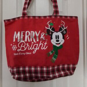 Walt Disney Parks Merry & Bright Tote